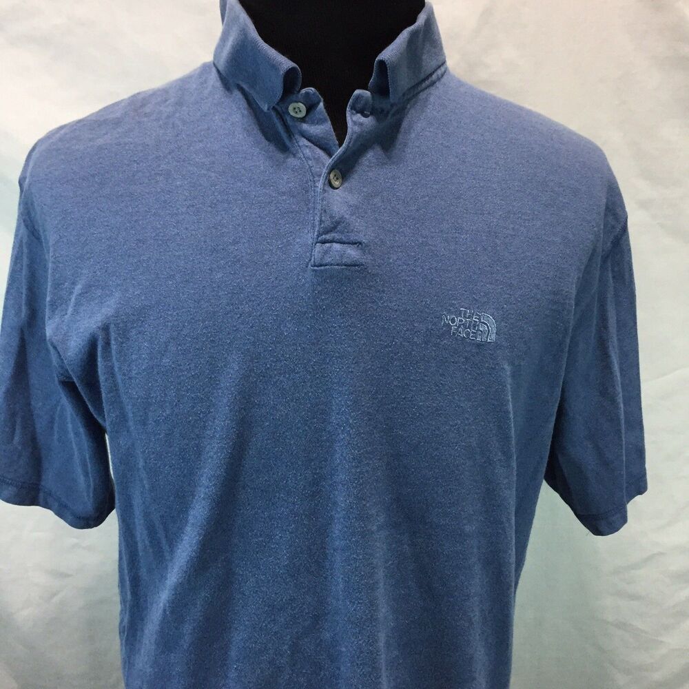 Vintage Original Label The North Face Polo T Shirt Mens Medium X5